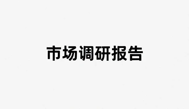 市场调研报告适用条件与限制分析